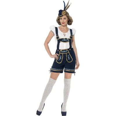 Costume bavarese blu di Smiffys - Adulto Costume bavarese blu di Smiffys - Adulto
