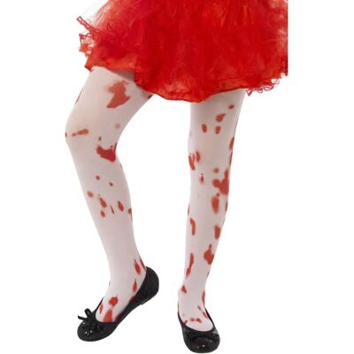 Collants Halloween pour enfants avec taches de sang - Smiffys - Publicité Collants Halloween pour enfants avec taches de sang - Smiffys - Publicité