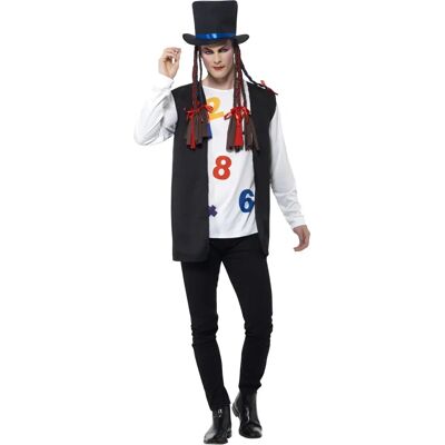 Smiffys 44630l Men's 80s Pop Star Costume - Fancy Dress - Large Smiffys 44630l Men's 80s Pop Star Costume - Fancy Dress - Large