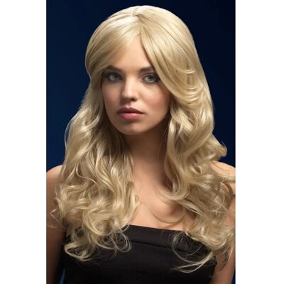 Fever Fever Nicole Perücke - Silber Blond - Langer Weicher Wellenstil - Perücke Fever Fever Nicole Perücke - Silber Blond - Langer Weicher Wellenstil - Perücke