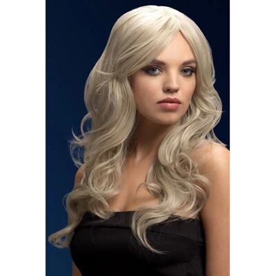 Peruka Fever Nicole Srebrno Blond - Akcesorium do Kostiumu Peruka Fever Nicole Srebrno Blond - Akcesorium do Kostiumu