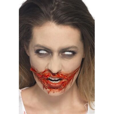 Smiffys 46763 Kit de Sangre Falsa et Latex - Maquillage Halloween Smiffys 46763 Kit de Sangre Falsa et Latex - Maquillage Halloween