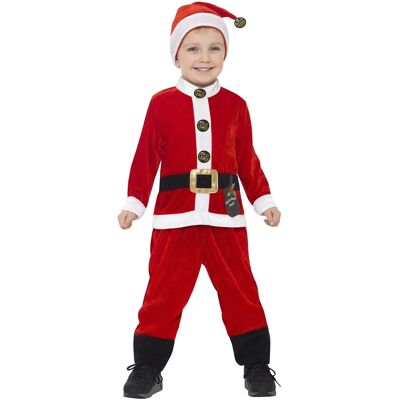 Smiffys Mikulás Jelmez Gyerekeknek - Piros Fehér - Jelmez Smiffys Mikulás Jelmez Gyerekeknek - Piros Fehér - Jelmez