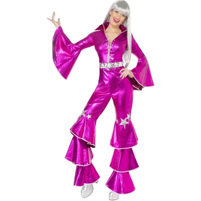 Smiffys 1970S Pink Disco Dancing Dream Costume - Costumes Smiffys 1970S Pink Disco Dancing Dream Costume - Costumes