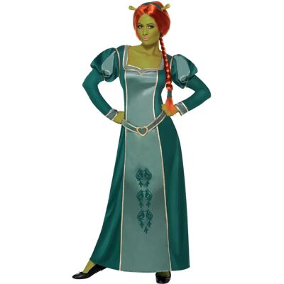 Smiffys Fiona Kostüm - Grünes Kleid & Zubehör - Kostüme für Erwachsene Smiffys Fiona Kostüm - Grünes Kleid & Zubehör - Kostüme für Erwachsene