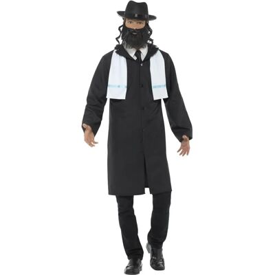 Costume da rabbino Smiffys Grande - Abbigliamento religioso per adulti Costume da rabbino Smiffys Grande - Abbigliamento religioso per adulti