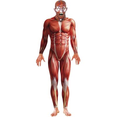 Costume Anatomie Rouge Smiffys - Déguisement Halloween Adulte Costume Anatomie Rouge Smiffys - Déguisement Halloween Adulte