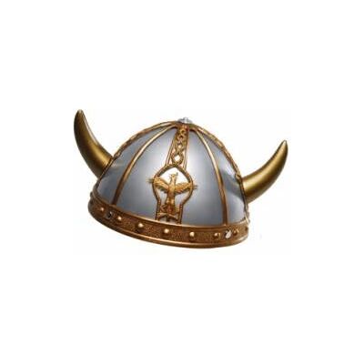 Max Bersinger 816-30-930 Viking Hat Silver Gold Fancy Dress Accessory Max Bersinger 816-30-930 Viking Hat Silver Gold Fancy Dress Accessory