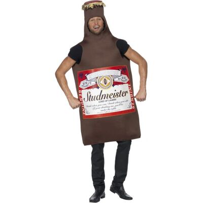 Max Bersinger 836-30-646 Costume bouteille de bière - Adulte Max Bersinger 836-30-646 Costume bouteille de bière - Adulte
