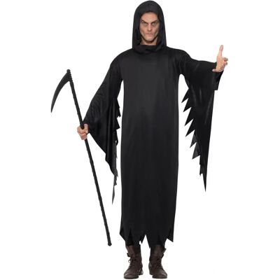 Smiffys Voksen Mannen Screamer Kostyme - Kostyme til Halloween, Kjole og Hette Smiffys Voksen Mannen Screamer Kostyme - Kostyme til Halloween, Kjole og Hette