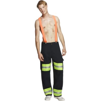 Disfraz de Bombero Smiffys - Mediano Azul - Disfraces Disfraz de Bombero Smiffys - Mediano Azul - Disfraces