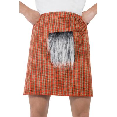 Smiffys Tartan Kilt Vuxen Röd/Orange/Grön - Kilt Smiffys Tartan Kilt Vuxen Röd/Orange/Grön - Kilt
