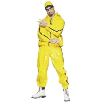 Smiffys Rappers Kostyme - Gul, Medium, Ali G Stil - Voksen Smiffys Rappers Kostyme - Gul, Medium, Ali G Stil - Voksen
