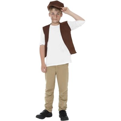 Costume di bambino urchin vittoriano Smiffys - Marrone - Costume Costume di bambino urchin vittoriano Smiffys - Marrone - Costume