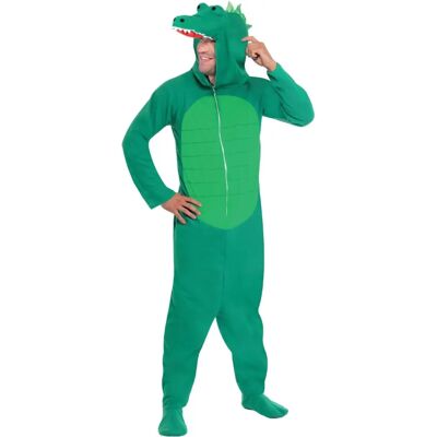 Disfraz de cocodrilo verde de Smiffys - Adulto Disfraz de cocodrilo verde de Smiffys - Adulto