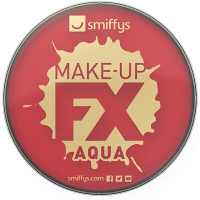 Peinture pour visage et corps Aqua Rouge vif de Smiffys - Peinture pour visage et corps Peinture pour visage et corps Aqua Rouge vif de Smiffys - Peinture pour visage et corps