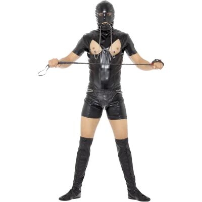 Costume noir XL de Smiffys - Cape & accessoires Costume noir XL de Smiffys - Cape & accessoires