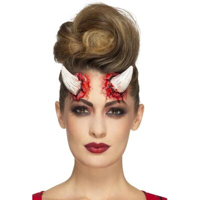 Latex-demonhorns proteser - Kostymer & Masker Latex-demonhorns proteser - Kostymer & Masker