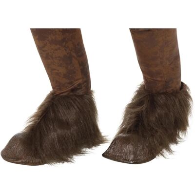 Couvre-chaussures de sabot de démon / krampus de Smiffys - Accessoire Halloween Couvre-chaussures de sabot de démon / krampus de Smiffys - Accessoire Halloween