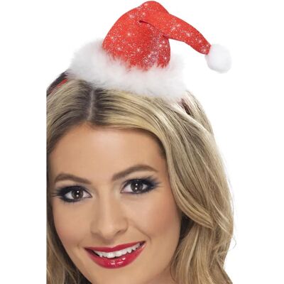 Personage Dames Mini Glanzend Kerstmuts - Kerstmuts Personage Dames Mini Glanzend Kerstmuts - Kerstmuts