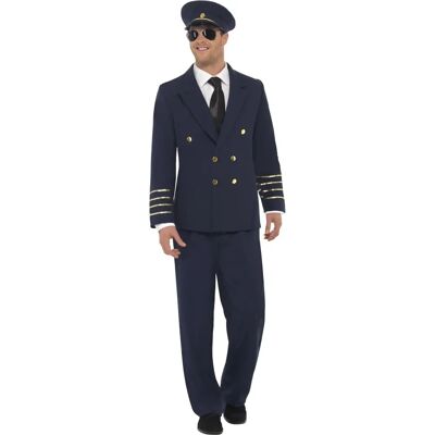 Costume Aviateur Smiffys - Vert - Costumes pour adultes Costume Aviateur Smiffys - Vert - Costumes pour adultes