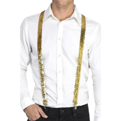 Soutiens-gorge à sequins dorés pour adultes - Accessoire de fête Soutiens-gorge à sequins dorés pour adultes - Accessoire de fête