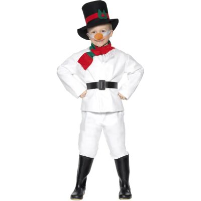 Disfraz de Niño de Muñeco de Nieve - Disfraz Navideño para Niños Disfraz de Niño de Muñeco de Nieve - Disfraz Navideño para Niños