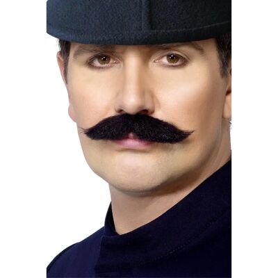Fantasia com bigode de Londres da Smiffys - Traje histórico Fantasia com bigode de Londres da Smiffys - Traje histórico