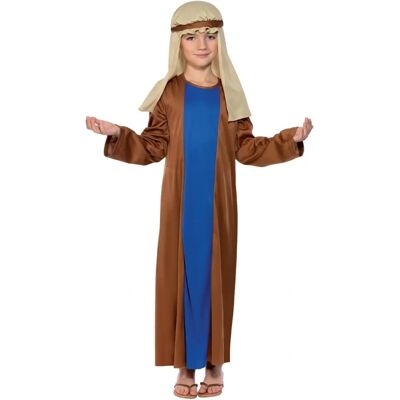 Costume di Giuseppe per bambini di Smiffys - Marrone e Blu - Presepe Costume di Giuseppe per bambini di Smiffys - Marrone e Blu - Presepe