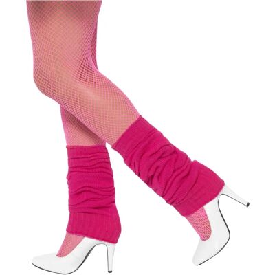 Gambale Neon Rosa Smiffys - Fantasia dos Anos 80 Gambale Neon Rosa Smiffys - Fantasia dos Anos 80