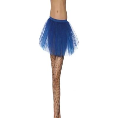 Jupette Tutu Bleu Neon Smiffys - Déguisement Adulte Jupette Tutu Bleu Neon Smiffys - Déguisement Adulte