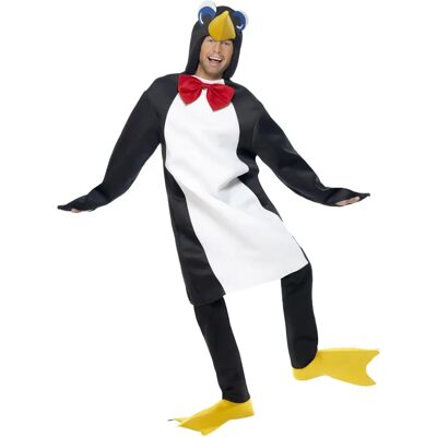 Disfraz de Pingüino Blanco y Negro - Adulto de la marca Smiffys Disfraz de Pingüino Blanco y Negro - Adulto de la marca Smiffys