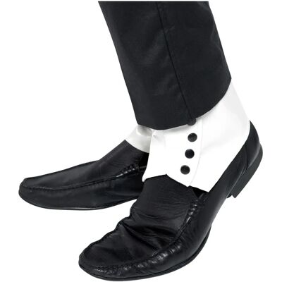 Jambières blanches Smiffys 33459 - Accessoire déguisement Jambières blanches Smiffys 33459 - Accessoire déguisement