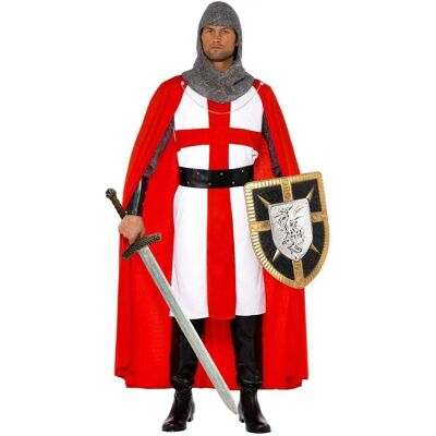 Smiffys White/Blue/Red Patriotic St George Costume - Adult Male Smiffys White/Blue/Red Patriotic St George Costume - Adult Male