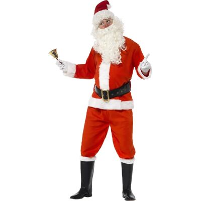 Costume de Père Noël Smiffys - Deluxe Rouge/Blanc - Déguisement de Noël - Publicité Costume de Père Noël Smiffys - Deluxe Rouge/Blanc - Déguisement de Noël - Publicité