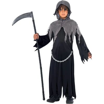 Costume da Morte per bambini di Smiffys - Nero - Costume Costume da Morte per bambini di Smiffys - Nero - Costume