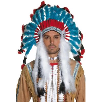 Smiffys Native American Inspired Headdress - Western Indian Costume Smiffys Native American Inspired Headdress - Western Indian Costume