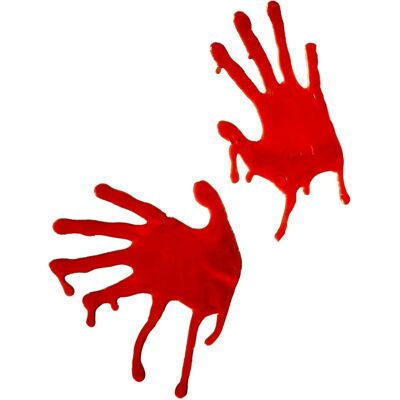Mains Sanglantes Horribles de Smiffys - Cape Réversible - Accessoire de Costume Halloween Mains Sanglantes Horribles de Smiffys - Cape Réversible - Accessoire de Costume Halloween