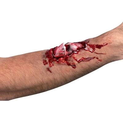 Smiffys 37153 Blessure en latex rouge - Accessoire de costume Smiffys 37153 Blessure en latex rouge - Accessoire de costume