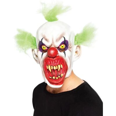 Smiffys Sinister Clown Mask - Halloween Fancy Dress - Scary Evil Costume Smiffys Sinister Clown Mask - Halloween Fancy Dress - Scary Evil Costume