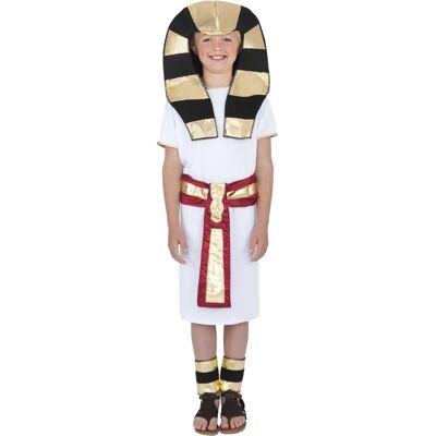 Costume da Bambino Egiziano di Smiffys - Costume, Accessori, Bianco/Rosso/Oro Costume da Bambino Egiziano di Smiffys - Costume, Accessori, Bianco/Rosso/Oro