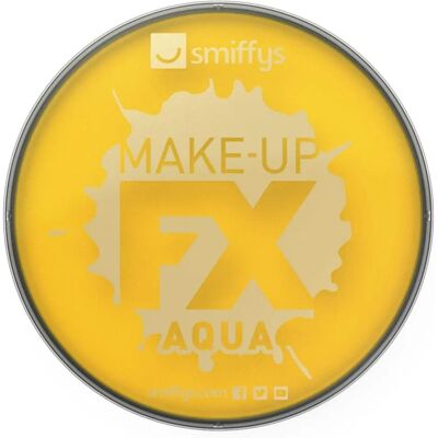 Smiffys Yellow Face & Body Paint - Makeup FX - 16ml Smiffys Yellow Face & Body Paint - Makeup FX - 16ml