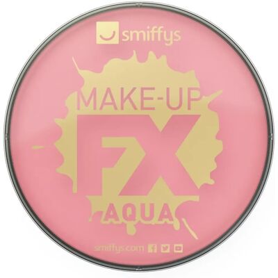 Smiffys Roze Waterbasis Gezichts- en Lichaamsverf - 16ml Smiffys Roze Waterbasis Gezichts- en Lichaamsverf - 16ml