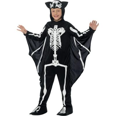 Costume Squelette Chauve-Souris Enfants Noir et Blanc - Halloween Costume Squelette Chauve-Souris Enfants Noir et Blanc - Halloween