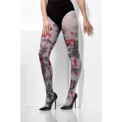 Collants opaques gris avec saleté de zombie - Zombie Dirt Collants opaques gris avec saleté de zombie - Zombie Dirt