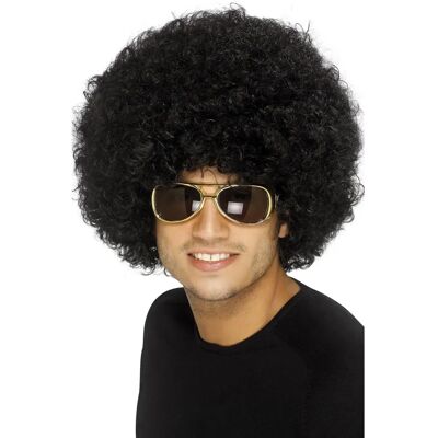 Perücke Afro Noire Smiffys - Unisexe - Déguisement Années 70 Perücke Afro Noire Smiffys - Unisexe - Déguisement Années 70