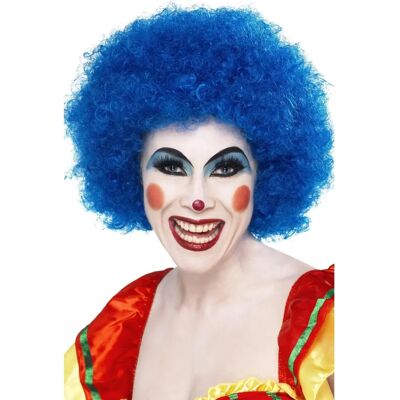Smiffys Blauwe Clown Wenkbrauw - Unisex Fancy Dress Accessoire Smiffys Blauwe Clown Wenkbrauw - Unisex Fancy Dress Accessoire