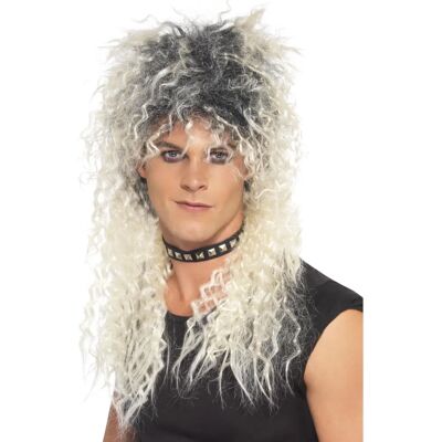 Długi blond peruka dla mężczyzn Smiffys - Rocker Hard Kostium Długi blond peruka dla mężczyzn Smiffys - Rocker Hard Kostium