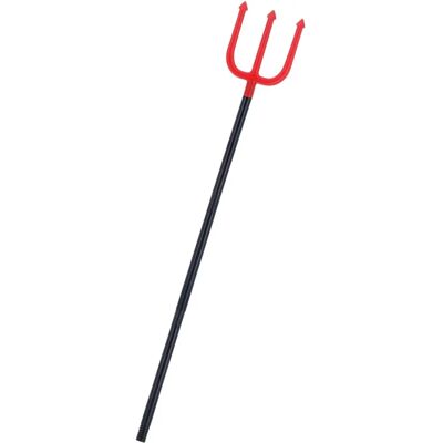 Trident pour Adultes Rouge/Noir - Smiffys Trident pour Adultes Rouge/Noir - Smiffys