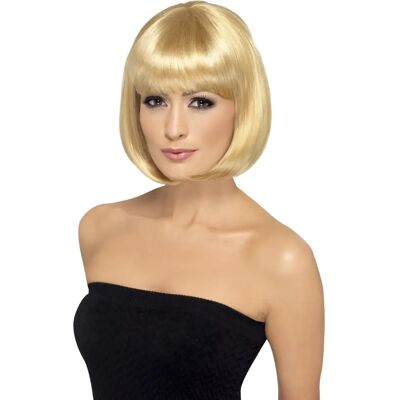 Smiffys Frauen Blonde 12 Zoll Kurz Bob Perücke Mit Pony - Perücke Smiffys Frauen Blonde 12 Zoll Kurz Bob Perücke Mit Pony - Perücke